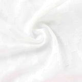 White Tone-on-Tone Chiffon, Polyester — photo 3