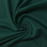 Polyester Viscose Stretch Rib Knit Fabric, 190 gsm, 158 cm — Green — photo 3
