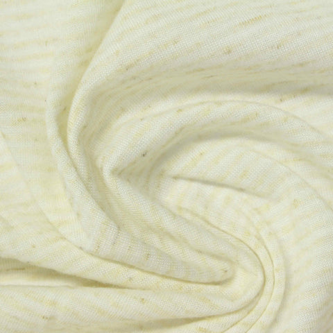 Light Cream Marl Jersey Knit, Polyester, 150 gsm, 176 cm
