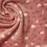 Pink Leopard Knit, Polyester — photo 3