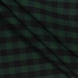 Black Check Poplin, Cotton — photo 3