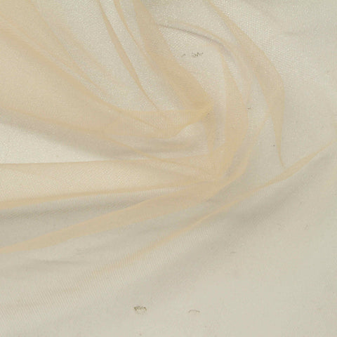 Printed 100% Polyester Knit Fabric, 16 gsm, 150 cm — Beige