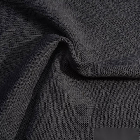 100% Stretch Chunky Knit Fabric, 384 gsm, 160 cm — Grey