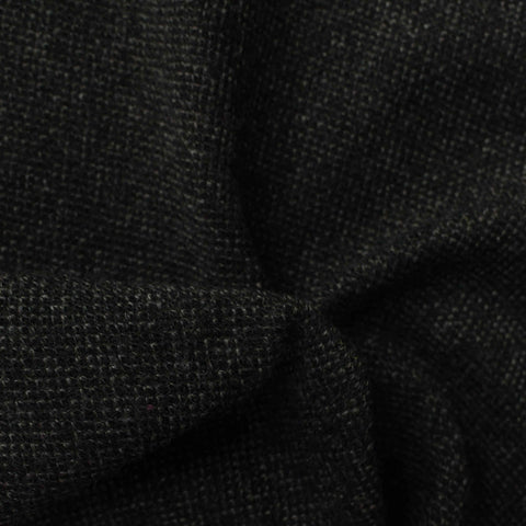 Dark Grey Marl Interlock Knit, Polyester, 355 gsm