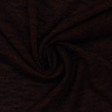 Dark Brown Heather Chunky Knit, Poly-Viscose — photo 3