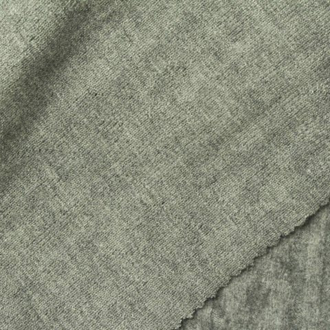 Heathered Grey Marl Jacquard, Viscose-Poly