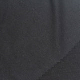 Tencel Lyocell Wool Stretch Jersey Knit Fabric, 140 gsm, 155 cm — Black — photo 3