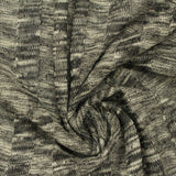 Dark Grey Marl Rib Knit, Cotton-Poly — photo 3