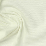 Polyester Stretch Rib Knit Fabric, 206 gsm, 130 cm — Beige — photo 3