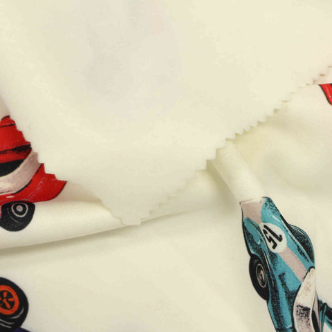 Polyester Stretch Jersey Knit Fabric, 223 gsm, 147 cm — Beige