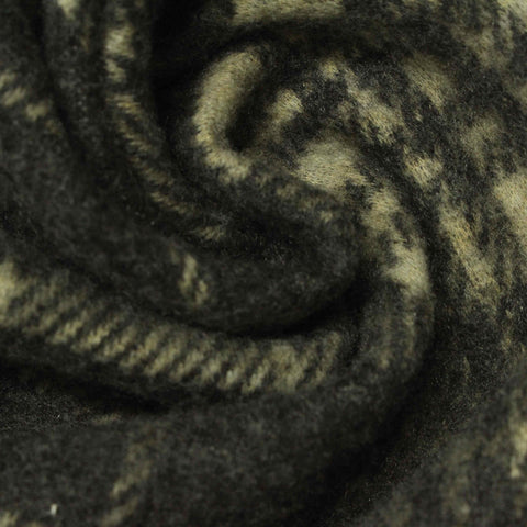 Dark Grey Plaid Woven, Polyester, 275 gsm