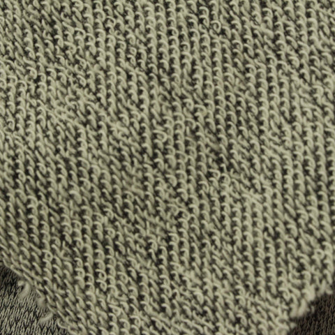 Heathered Black Marl French Terry, Poly-Viscose