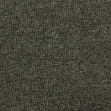 Dark Grey Heathered-Marl Rib Knit, Poly-Cotton — photo 3