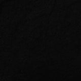 Polyester Viscose Chunky Knit Fabric, 235 gsm, 180 cm — Black — photo 3