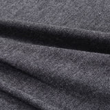 Dark Grey Marl Interlock Knit, Viscose — photo 3