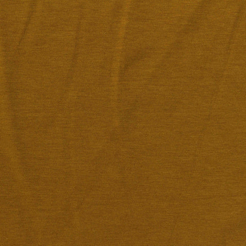 Cotton Stretch Jersey Knit Fabric, 150 gsm, 170 cm — Khaki