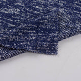 Dark Blue Marl Chunky Knit, Viscose-Poly — photo 3