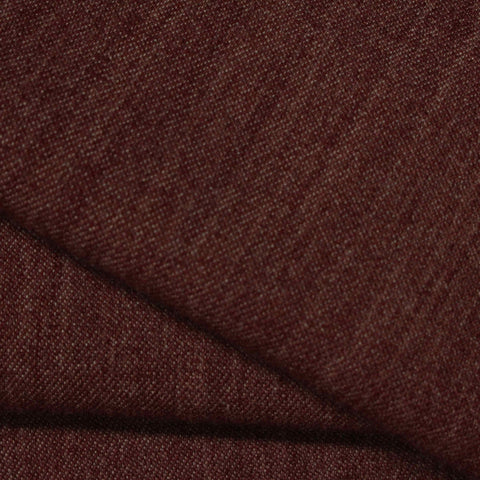 Dark Red Marl Twill, Poly-Viscose
