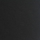 Cotton Stretch Rib Knit Fabric, 250 gsm, 125 cm — Black — photo 3