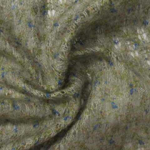 Grey-Green Marl Knit, Acrylic