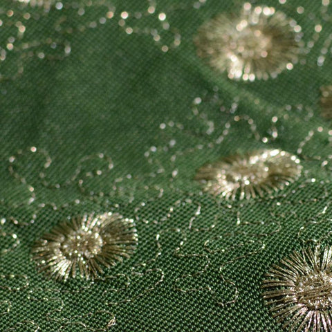 Silver Floral Knit, Polyester