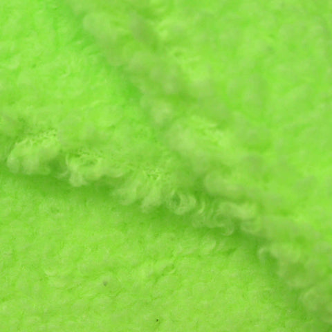 100% Polyester Fleece Fabric, 340 gsm, 160 cm — Green