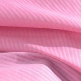 Pink Vertical-Stripe Jacquard, Cotton-Poly — photo 3