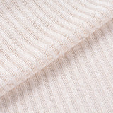 Viscose Stretch Chunky Knit Fabric, 186 gsm, 160 cm — White — photo 3