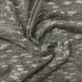 Grey Marl Chunky Knit, Poly-Viscose — photo 3