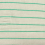 Green Stripe Rib Knit, Viscose — photo 3