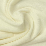 White Textured-Stripe Chunky Knit, Viscose-Poly — photo 3