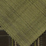 Dark Brown Plaid Interlock Knit, Polyester — photo 3