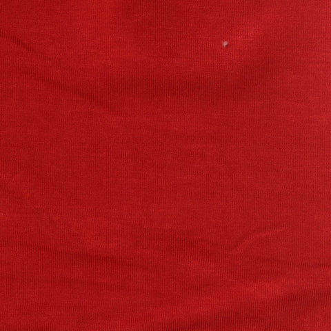 Viscose Stretch Jersey Knit Fabric, 260 gsm, 148 cm — Red