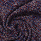 Red Heathered-Marl Jersey Knit, Polyester — photo 3