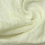 Cream Openwork Pointelle Knit — photo 3
