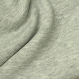 Light Grey Marl French Terry, Cotton-Poly — photo 3