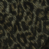 Dark Brown Leopard Jersey Knit, Polyester — photo 3