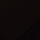 100% Polyester Rib Knit Fabric, 517 gsm, 180 cm — Black — photo 3
