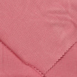 Viscose Stretch Rib Knit Fabric, 260 gsm, 130 cm — Pink — photo 3