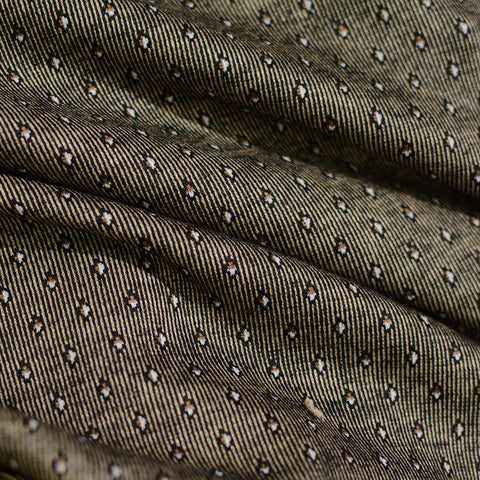 White Dots Jacquard, Poly-Viscose