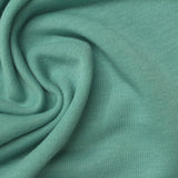 Cotton Polyester French Terry Fabric, 250 gsm, 186 cm — Green — photo 3