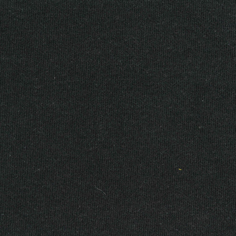 Viscose Acrylic Blend Stretch Velvet Fabric, 320 gsm, 180 cm — Black