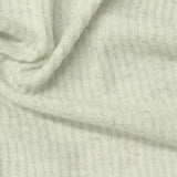 Brushed Polyester Viscose Stretch Chunky Knit Fabric, 240 gsm, 150 cm — Beige — photo 3