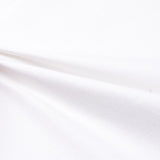 Cotton Stretch Sateen Fabric, 140 cm — White — photo 3