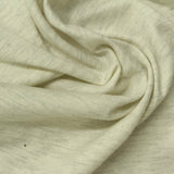 Light Grey Marl Jersey Knit, Cotton-Poly — photo 3