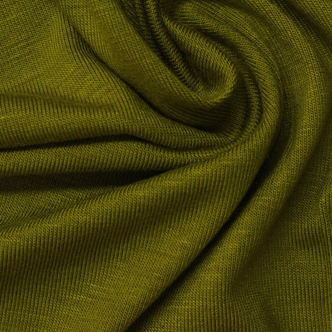 Viscose Stretch Jersey Knit Fabric, 191 gsm, 175 cm — Green