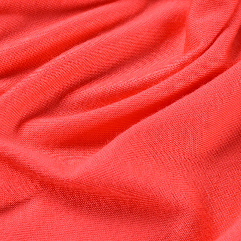 Viscose Stretch Jersey Knit Fabric, 170 gsm, 155 cm — Red