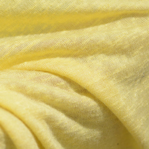 Yellow Marl Knit, Poly-Viscose