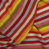 Multi Horizontal-Stripe Jersey Knit, Viscose — photo 3