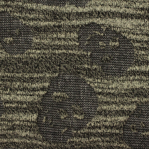 Light Grey Leopard Jacquard, Viscose-Poly